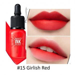 Son Ink màu 15 Girlish Red