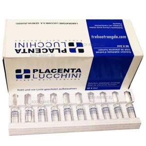 Review - Thuốc tiêm trắng da trẻ hóa nhau thai PLACENTA LUCCHINI (Thụy Sỹ) 32