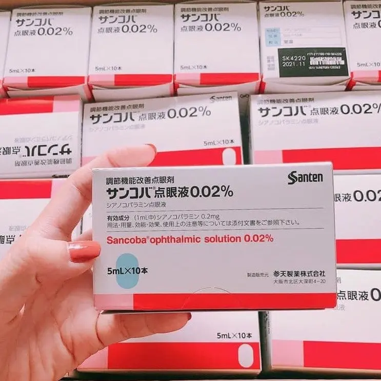 Thuốc nhỏ mắt màu hồng của Nhật có công dụng gì?