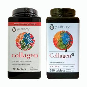  Collagen youtheory type 1 2 & 3 390 viên của Mỹ