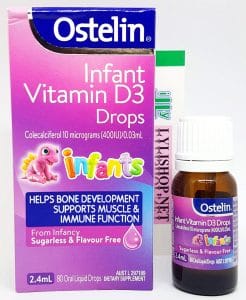 Ostelin Infant Vitamin D3 Drops