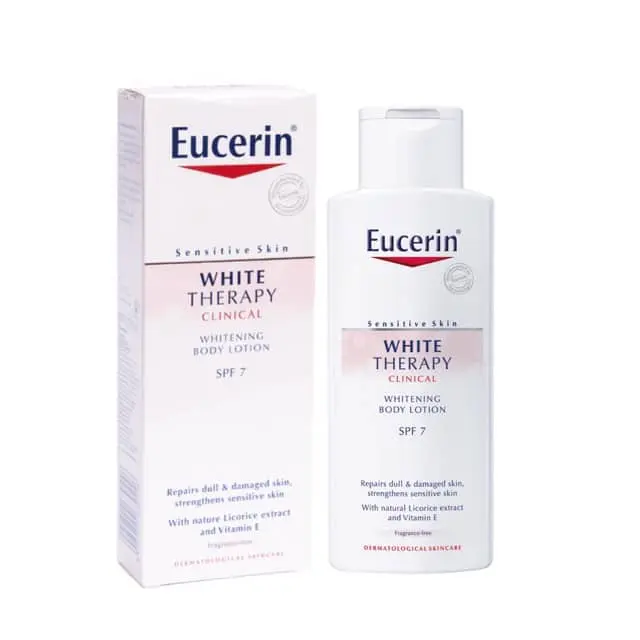 Eucerin White Therapy Whitening Body Lotion SPF 7 Đức