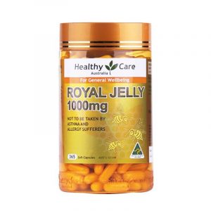 Sữa ong chúa Úc Healthy Care Royal Jelly 1000 mg 365 Viên
