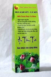 Trà gạo lứt lá sen Ân Tâm Trà