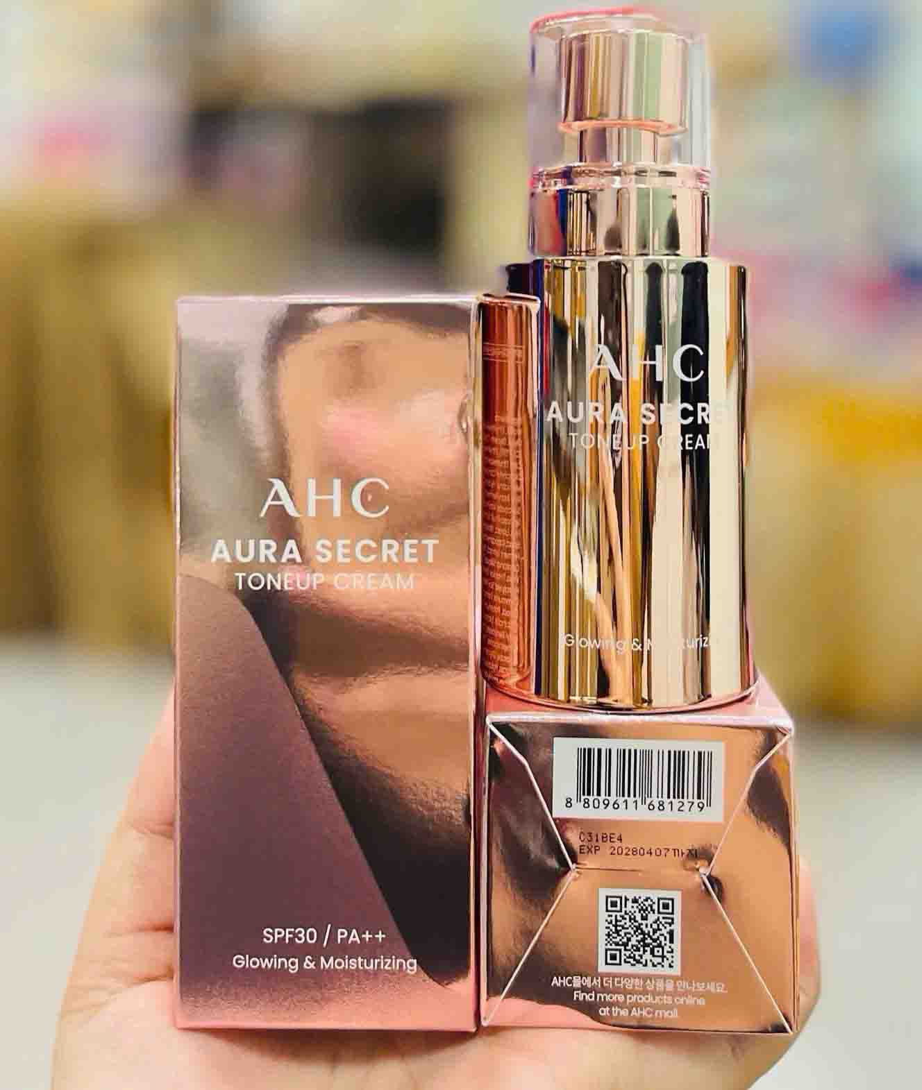 Kem AHC Aura Secret Tone Up Cream