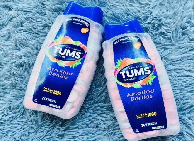 REVIEW Viên nhai trị bao tử Tums Antacid Mỹ 2