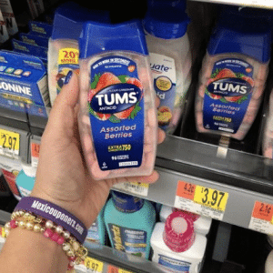 Cách sử dụng kẹo ngậm giảm đầy hơi Tums Antacid