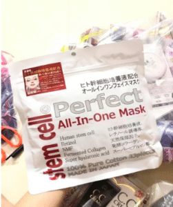 Công dụng của mặt nạ Stem Cell Perfect All In One Mask Nhật Bản