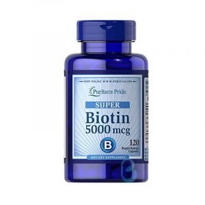 Viên uống Biotin 5000 mcg Puritan's Pride