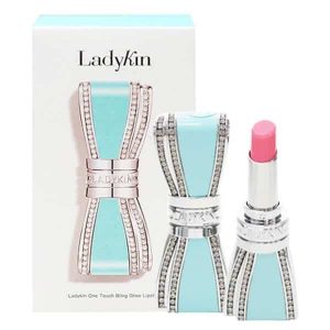 Review son dưỡng Ladykin One Touch Bling Glow Lipstick 61