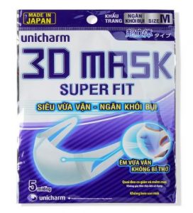 Khẩu trang chống bụi mịn 3D Mask Nhật Bản