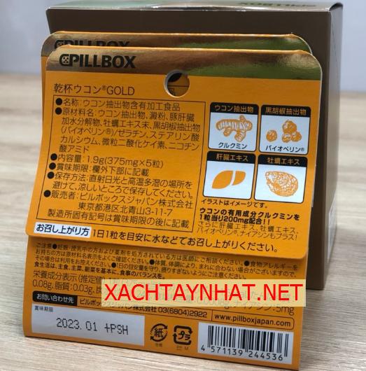 Làm thế nào để phân biệt Pillbox Kanpai Ukon thật và giả?