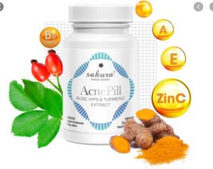 Thành phần viên uống trị mụn Sakura AcnePill của Nhật Bản