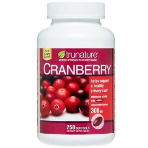 Viên uống nam việt quất Trunature Cranberry 300mg 250 viên của Mỹ 1