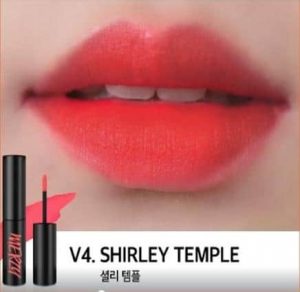 Màu V4 Shirley Temple – hồng cam đỏ