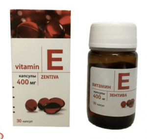 Vitamin E đỏ Nga Zentiva 400mg 1