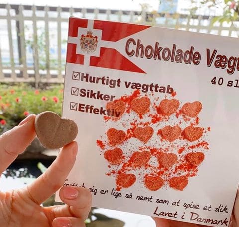 REVIEW Kẹo socola giảm cân Đan Mạch Chocolate Vægttab
