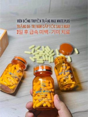 Viên Uống Trắng Da Genie Premium Max White Plus(+) Hàn Quốc 1