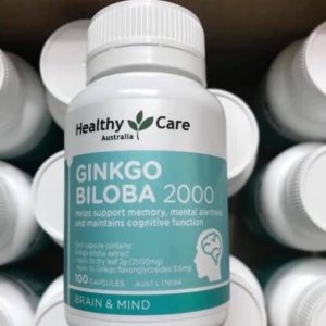 Thuốc Ginkgo Biloba 2000 Healthy Care của Úc 2