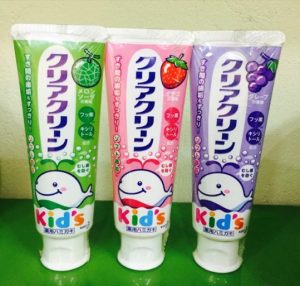 Kem đánh răng Kao Kids có mấy loại?