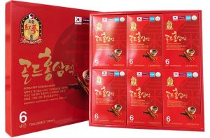 REVIEW Nước uống hồng sâm Korean Red Ginseng Gold Drink 1