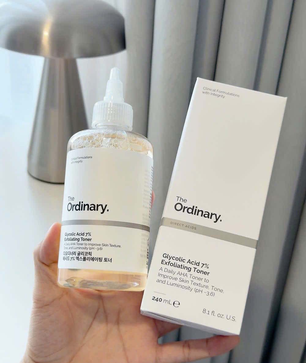 Nước hoa hồng The Ordinary Glycolic Acid 7% Exfoliating Toner 240ml