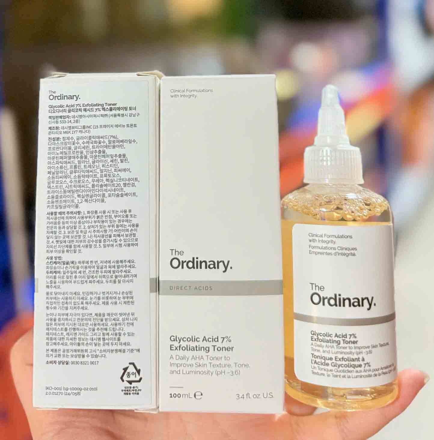 Nước hoa hồng The Ordinary Glycolic Acid 7% Exfoliating Toner