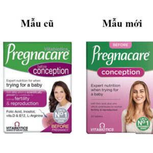 Pregnacare Before Conception For Her mẫu mới