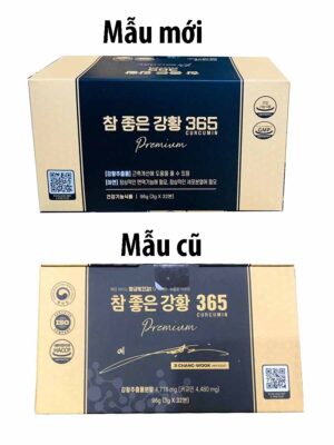 Tinh Nghệ 365 Curcumin Hàn Quốc Premium mẫu mới