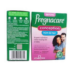Viên uống trước thai kỳ Pregnacare Before Conception For Her 30 viên mẫu mới