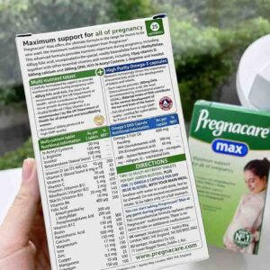 Vitamin tổng hợp cho bà bầu Pregnacare Max