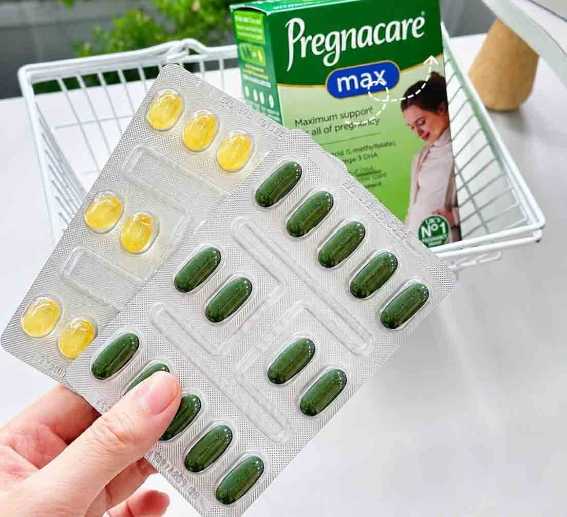 Vitamin tổng hợp cho bà bầu Pregnacare Max 84 viên