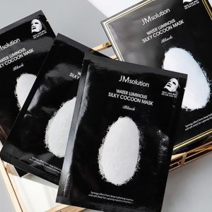 JM Solution Water Luminous Silky Cocoon Mask Black 