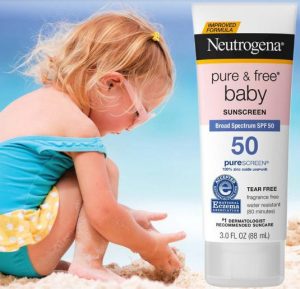 Kem chống nắng Neutrogena Baby Pure and Free