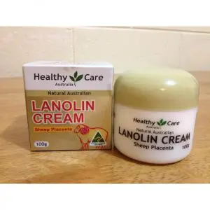 Kem face nhau thai cừu Lanolin Cream của hãng Healthy Care
