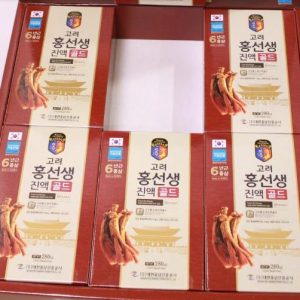 Korean Red Ginseng Hong Seon Saeng Drink Gold