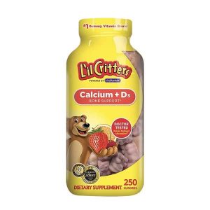 Kẹo dẻo bổ xung Canxi L'il Critters Calcium Gummy Bears With Vitamin D 1