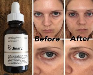 Công dụng của serum trị thâm & bọng mắt The Ordinary Caffeine Solution 5%