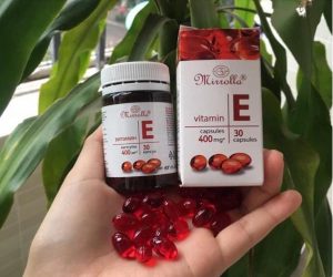 Hướng dẫn sử dụng vitamin E đỏ Mirrolla 400mg