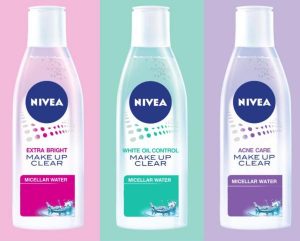 Nước tẩy trang Nivea có mấy loại?