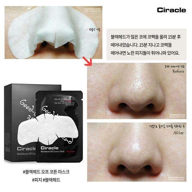 REVIEW Miếng dán đẩy mụn đầu đen Ciracle Good bye blackhead 2