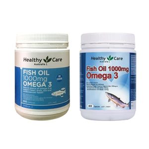 Dầu cá Healthy Care Fish Oil Omega-3 1000mg 1