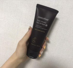 Thành phần mặt nạ tro núi lửa Innisfree Super Volcanic Peel Off Mask 2X