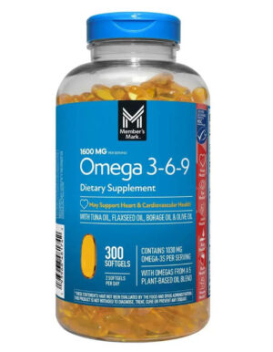 Omega 3 6 9 Supports Heart Health 300 viên