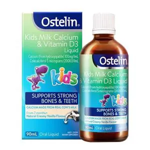 Ostelin Kid Milk Calcium Vitamin D3 Liquid 90ml