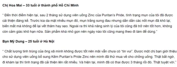 Viên uống bổ sung kẽm Puritan’s Pride Zinc 50mg 1