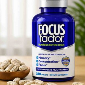 Viên uống bổ não Focus Factor Mỹ 180 viên