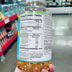 Viên uống dầu cá Omega 3 6 9 Supports Heart Health 300 viên