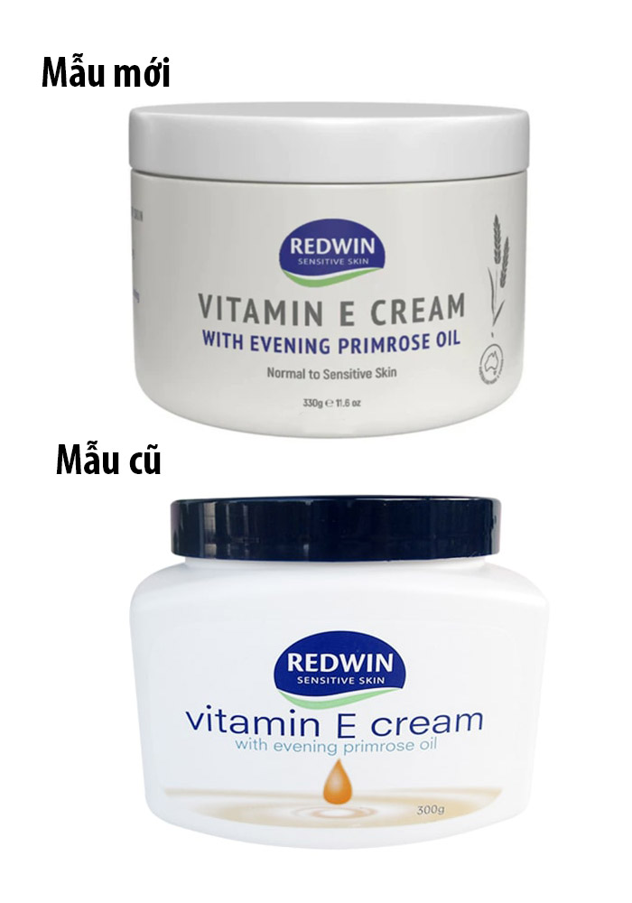 Vitamin E Redwin Cream mẫu mới