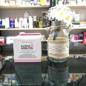 Kem kích trắng Alpha Arbutin 3 Plus của Precious Skin Thailand có chứa hoạt chất Glutathione và Alpha Arbutin